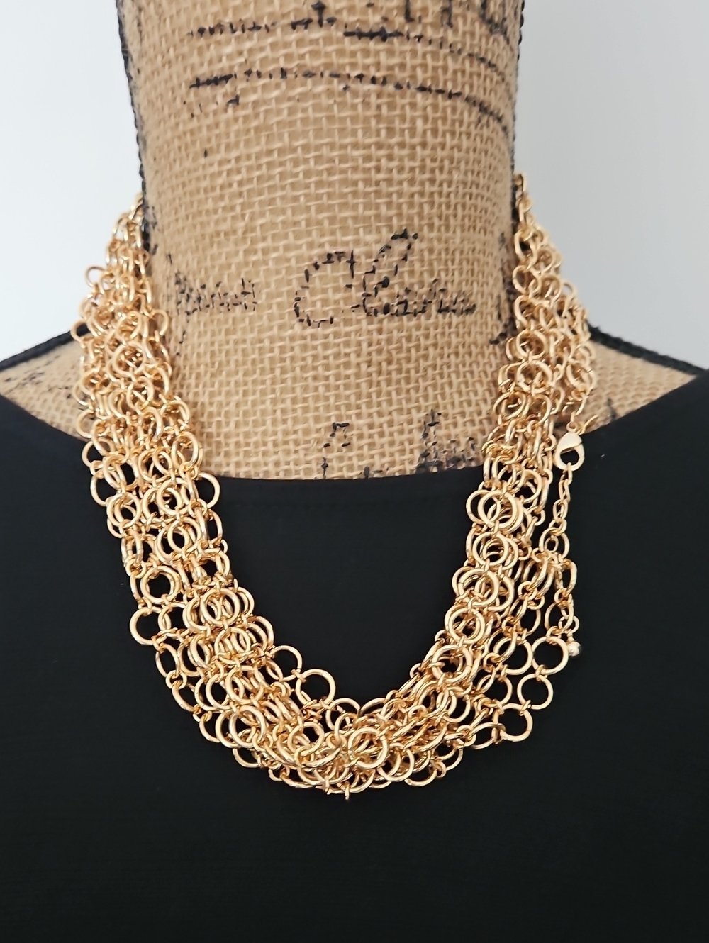 Joan Rivers Classics Collection Oval Chain Link Necklace.
